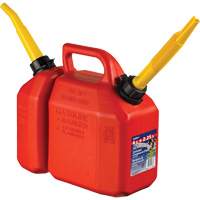 Combo Jerry Can Gasoline/Oil, 2.17 US Gal/8.25 L, Red, CSA Compliant/ULC Duraquip Inc