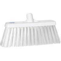 Food Hygiene Broom, 11.7"x3", Polyester, White SAL504 | Duraquip Inc