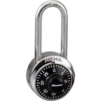 Padlock, Combination, Hardened Steel, 1-7/8" Width Duraquip Inc
