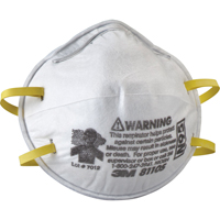 Respirateurs contre les particules 8110S, N95, Certifi&eacute; NIOSH, Petit Duraquip Inc
