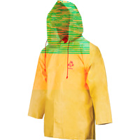 Neo-Slick Chemical & Acid Resistant Rain Jacket, Small, Yellow, Neoprene Duraquip Inc