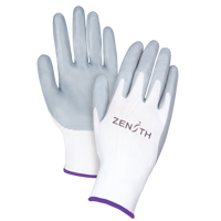Gants l&eacute;gers enduits et respirants, 6/T-petit, R&ecirc;vetement Mousse de nitrile, Calibre 13, Enveloppe en Polyester Duraquip Inc