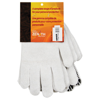 Gants tricot&eacute;s &agrave; pois, Poly/coton, Un c&ocirc;t&eacute;, Calibre 7, T-Grand Duraquip Inc
