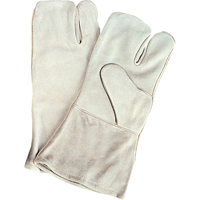 Gants de soudeur d'usage standard, Cuir de vache refendu, Taille Grand Duraquip Inc