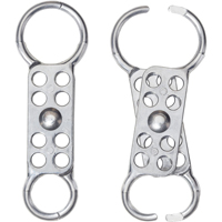 Safety Lockout Hasps, Silver Duraquip Inc