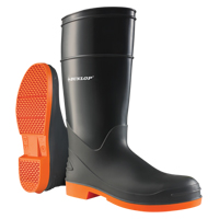 Bottes 16" SureFlex, PVC nitrile, Embout Acier, Pointure 6, Semelle R&eacute;sistant aux perforations Duraquip Inc