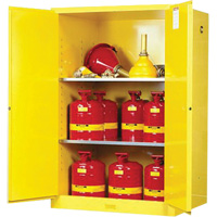 Sure-Grip&reg; Ex Flammable Storage Cabinets, 90 Gal., 2 Door, 43" W x 65" H x 34" D Duraquip Inc