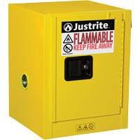 Armoire de s&eacute;curit&eacute; de comptoir pour produits inflammables EX Sure-Grip, 4 gal., 1 Porte(s), 17" La x 22" h x 17" p Duraquip Inc