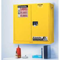 Armoires de s&eacute;curit&eacute; murales Sure-Grip EX, 20 gal., 2 Porte(s), 43" La x 44" h x 12" p Duraquip Inc