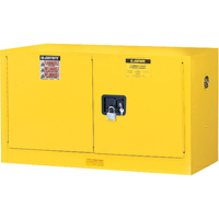 Sure-Grip&reg; EX Wall Mount Flammable Safety Cabinet, 17 gal., 2 Door, 43" W x 24" H x 18" D Duraquip Inc