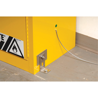 Seismic Bracket for Sure-Grip&reg; Ex Flammable Storage Cabinet Duraquip Inc