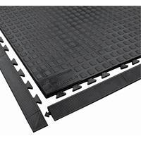 Rejuvenator Connect No. 502 Matting, Polyurethane, 3' W x 3' L, 5/8" Thick, Black Duraquip Inc