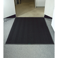 Tapis Waterhog Eco Elite, Essuie-pieds/grattoir, 3' x 5' x 3/8", Fum&eacute;e noire Duraquip Inc