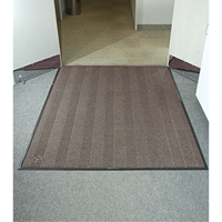 Tapis Waterhog Eco Elite, Essuie-pieds/grattoir, 4' x 6' x 3/8", Brun ch&acirc;taignier Duraquip Inc