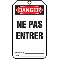 Étiquettes de sécurité  