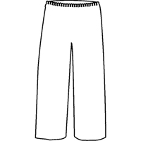 Pants, Tyvek&reg; 400, 2X-Large, White Duraquip Inc