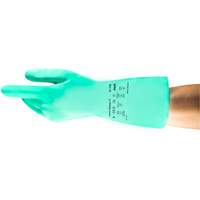 Solvex&reg; 37-145 Gloves, Size Small/7, 13" L, Nitrile, 11-mil Duraquip Inc