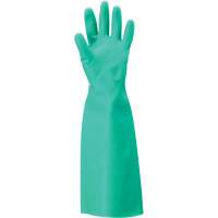 Solvex&reg; 37-185 Gloves, Size X-Large/10, 18" L, Nitrile, 22-mil Duraquip Inc