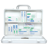 Recharge pour trousse de luxe &agrave; la r&eacute;glementation de premiers soins, WSIB Ontario, Classe 1 Duraquip Inc