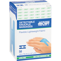 Bandages, Jointures, 3", Tissu d&eacute;tectable, St&eacute;rile Duraquip Inc
