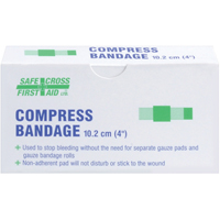 Compress (Pressure) Bandages, 4" L x 4" W Duraquip Inc