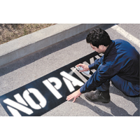 Parking Lot Stencils, English, 12" Duraquip Inc
