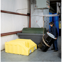 The Poly-Rack System - Poly-Racker, 49" L x 53" W x 23" H, 102 US gal. Capacity Duraquip Inc
