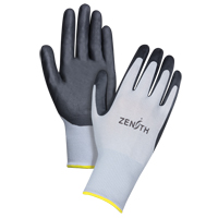 Gants l&eacute;gers enduits et respirants, 11/2T-Grand, R&ecirc;vetement Mousse de nitrile, Calibre 13, Enveloppe en Polyester Duraquip Inc