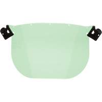 Peltor Faceshield, Polycarbonate, Green Tint Duraquip Inc