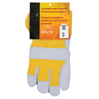 Winter-Lined Fitters Gloves, Large, Split Cowhide Palm, Boa Inner Lining Duraquip Inc
