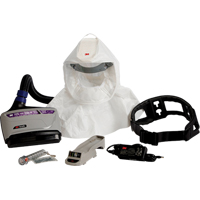 Trousse Easy-Clean pour APR motoris&eacute; TR-600 de Versaflo, Capuchon & visi&egrave;re, Pile Lithium-ion Duraquip Inc