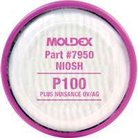 Particulate Filter Disk, Particulate Filter/Particulate Filter with Nuisance Vapour Relief, N95 Filter/Organic Vapour/Acid Gas/P100/P100 Filter/R95 Filter Duraquip Inc