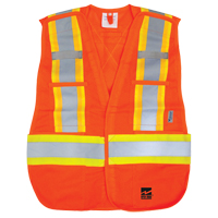 Open Road&reg; Tear Away Vest , High Visibility Orange, Polyester Duraquip Inc