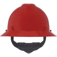 Casques de s&eacute;curit&eacute; &agrave; bordure compl&egrave;te V-Gard, R&eacute;pond aux normes CSA type 1, Suspension Rochet, Non ventil&eacute; Duraquip Inc