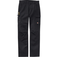 Performance Shop Pants, Canvas/Cotton/Polyester, Black, Size 30, 37 Inseam Duraquip Inc