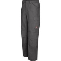 Performance Shop Pants, Canvas/Cotton/Polyester, Charcoal, Size 30, 37 Inseam Duraquip Inc