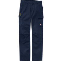 Performance Shop Pants, Canvas/Cotton/Polyester, Navy Blue, Size 30, 37 Inseam Duraquip Inc