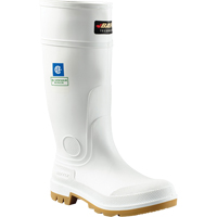 Bully Boots, Rubber, Steel Toe, Size 8 Duraquip Inc