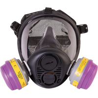 Respirateur &agrave; masque complet de s&eacute;rie RU6500 de North, Silicone, Moyen Duraquip Inc