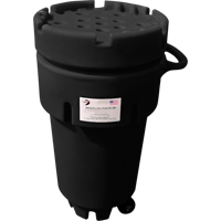 Wheeled Poly-Spillpaks, 50 US gal., Mobile Duraquip Inc