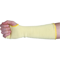 Cut-Resistant Sleeves, Kevlar&reg;, 14", ANSI/ISEA 105 Level 3, Yellow Duraquip Inc