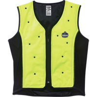 Vestes refroidissantes &agrave; &eacute;vaporation s&egrave;che Chill-Its 6685, Moyen, Jaune lime haute visibilit&eacute; Duraquip Inc