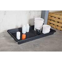 Plateaux Ultra-Utility Trays, 12" lo x 48" la x 4,75" h, Cap. de d&eacute;versement 12 gal. Duraquip Inc