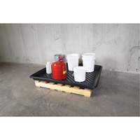 Plateaux Ultra-Utility Trays, 36" lo x 36" la x 4,75" h, Cap. de d&eacute;versement 27 gal. US Duraquip Inc