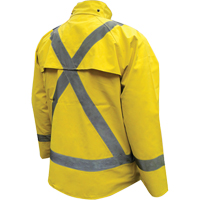 Miner 49er Mining Jacket, Neoprene, 3X-Large, Lime-Green Duraquip Inc