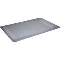 WD Foodmaster Anti-Microbial Mats, Smooth, 3' x 4' x 9/16", Grey, Vinyl Foam Duraquip Inc