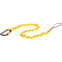 Bungee Tool Tether, Bungee, Carabiner/Loop Duraquip Inc