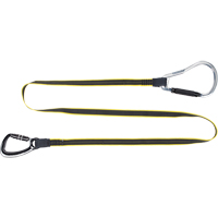 Heavy Duty Rail Tool Lanyard, Fixed Length, Dual Carabiner Duraquip Inc