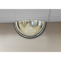 180° Dome Mirror, Half Dome, Closed Top, 18" Diameter Duraquip Inc
