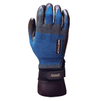 Gants ActivArmr HVAC 97-002, 9/Grand, R&ecirc;vetement Nitrile, Calibre 18, Enveloppe en Nylon Duraquip Inc